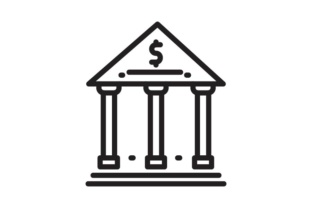 Bank Building Icon Review