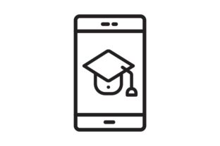 Education App Embroidery Design